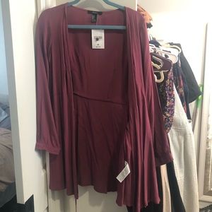 Long Sleeve Wrap Dress